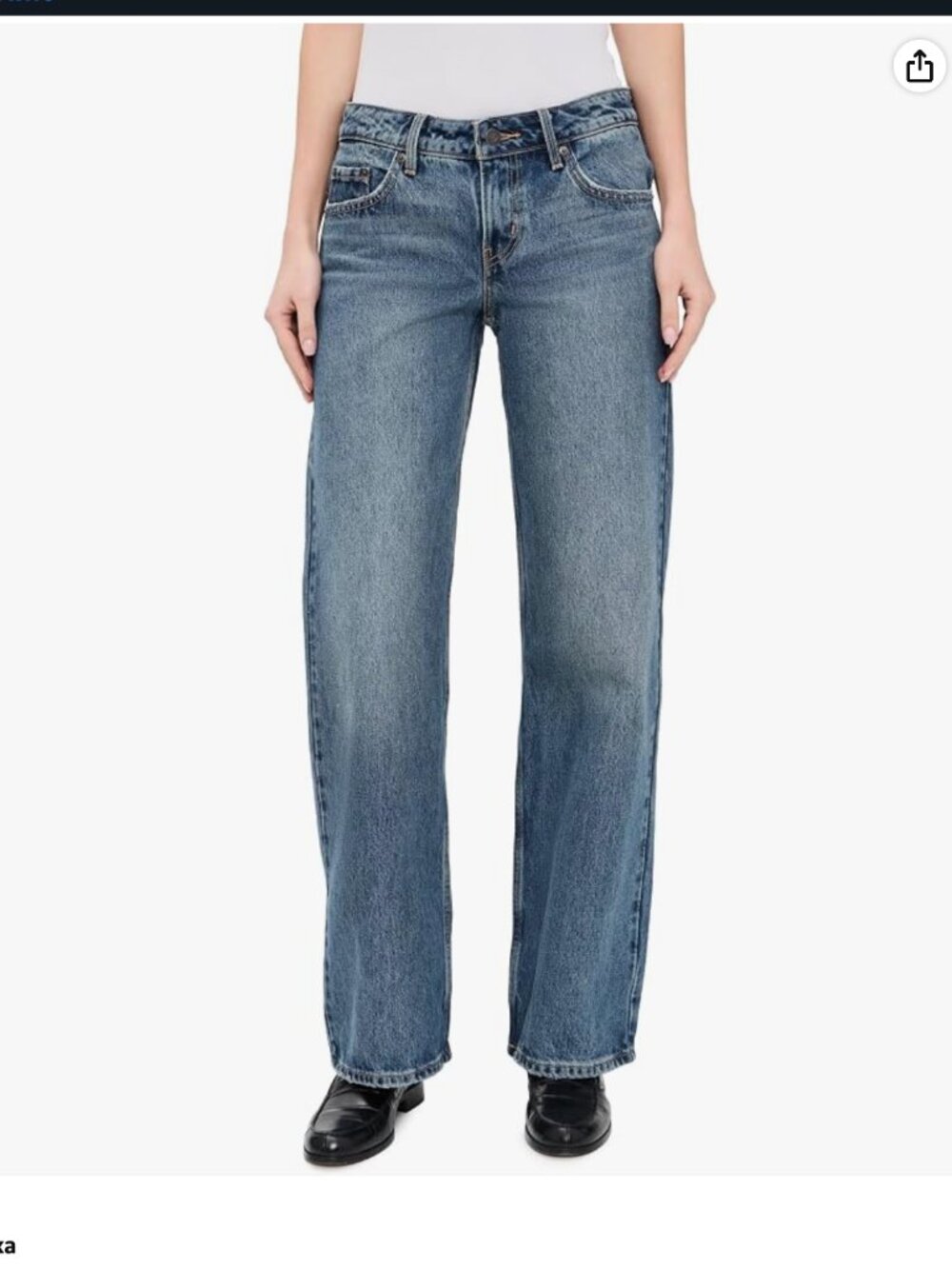 Levi's Low Loose Womens Jeans Size 29